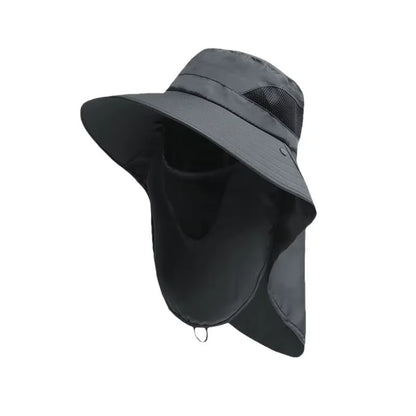 Outdoor UV Protection Bucket Hat – Sun Hat with Neck Flap for Hiking, Fishing, Camping & Outdoor Activities