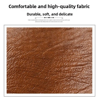 Sac bandoulière en cuir ciré huilé rétro – Sac à main texturé vintage avec rabat élégant, bandoulière réglable, sac à main décontracté classique pour femmes et usage quotidien