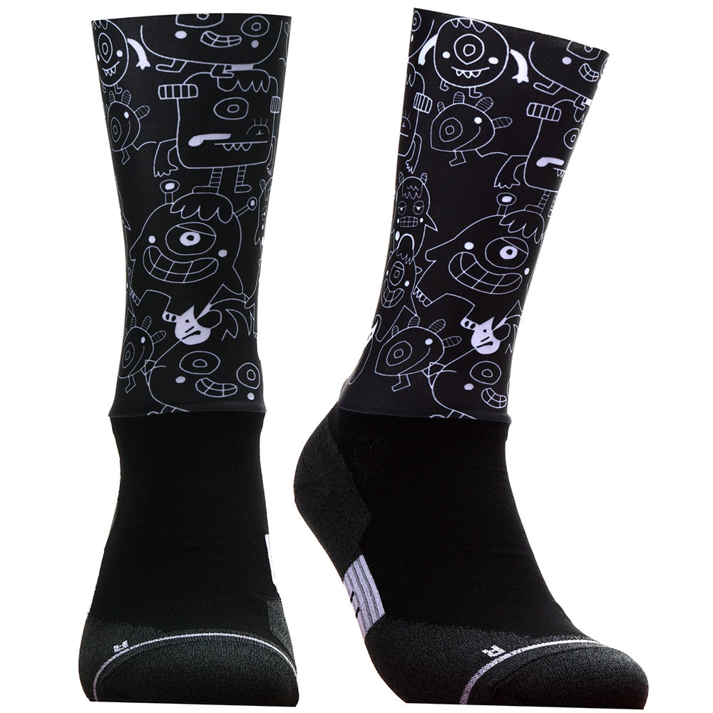 Professional Team Cycling Socks for Men & Women – Breathable MTB & Road Bike Racing Sports Socks