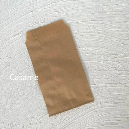 10/25/50PCS Mini Bolsas de Regalo de Papel Kraft con Lunares para Boda, Cumpleaños, Recuerdos de Fiesta, Invitaciones, Tarjetas de Felicitación y Pequeños Regalos
