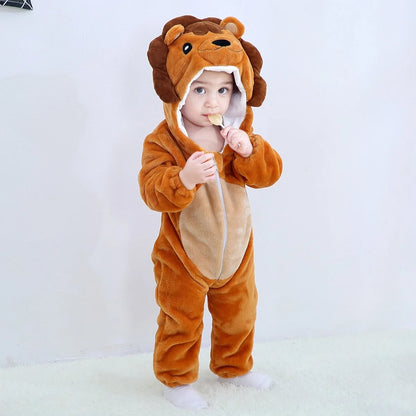 Wholesale Baby Costume Rompers – Winter Flannel Jumpsuit One-Piece for Girls & Boys, Toddlers & Kids