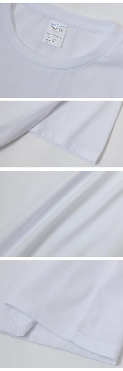 Camiseta de Algodón Personalizada – Camiseta de Verano de Manga Corta para Hombre | Foto, Logotipo y Diseño Personalizado Impreso DIY Ropa Casual