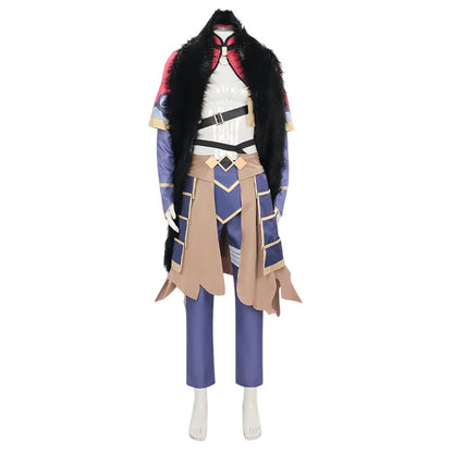 Cosmic Princess Kaguya Inspired Cosplay Costume – Komazawa Rai Mikado Akira Uniform Set with Wig for Men Halloween, Carnival & Roleplay Party