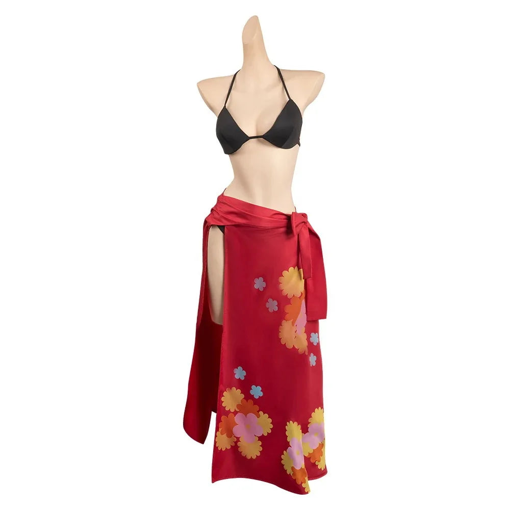 Cosplay Costume for Halloween | Three Knives Flowing Nami-Inspired Outfit | Anime Roleplay & Convention Costume