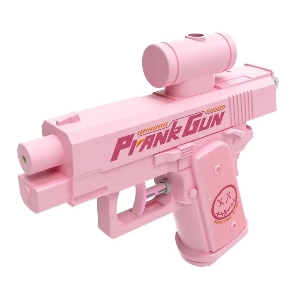 Pistolet à eau double face – Jouet de farce d'été amusant, mini pistolet à eau tactique pour enfants et adultes, batailles aquatiques à la piscine et à la plage