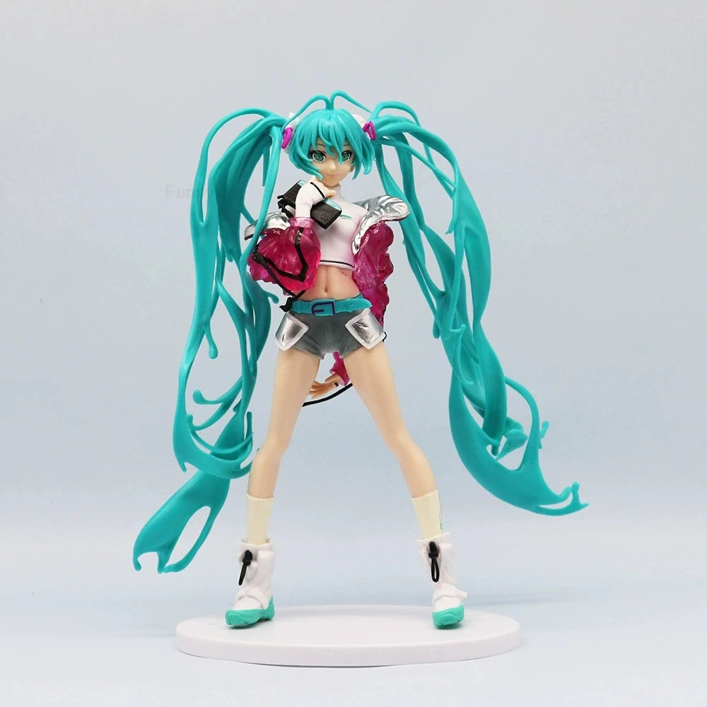 Hatsune Miku Anime Figure – Wedding Dress & Swimsuit Vocaloid PVC Action Figure Collectible Model Toy for Girls Gift