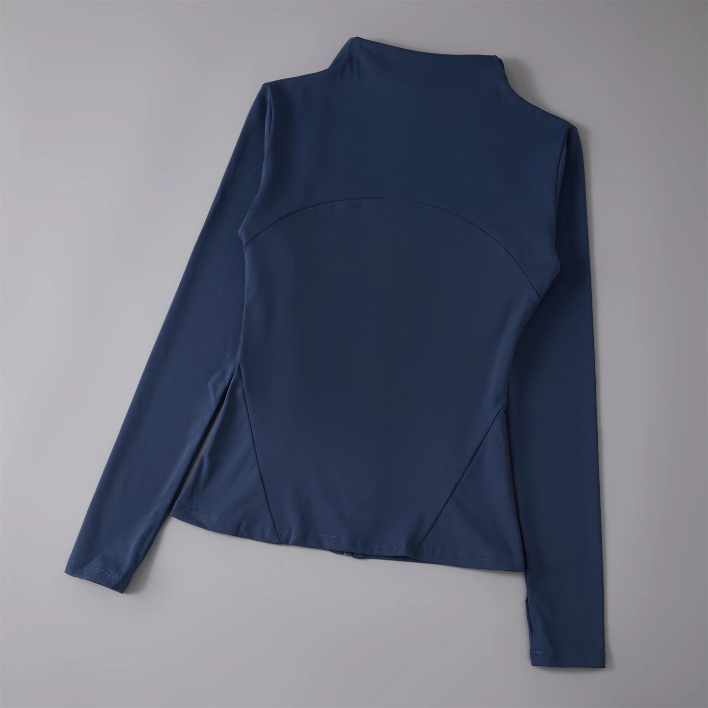 Women’s Yoga & Running Sports Jacket – Long Sleeve Windbreaker Activewear Sweatshirt for Workout & Training