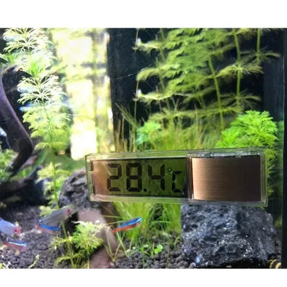 1PC Digital Aquarium Thermometer – LCD Electronic Fish Tank Temperature Meter for Accurate Water Temperature Monitoring, Aquarium Accessory
