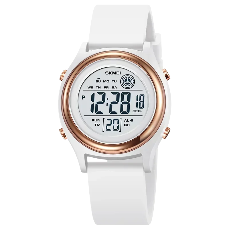 SKMEI 2094 Waterproof Shockproof Digital Sport Watch (Women’s Luxury Countdown Stopwatch)