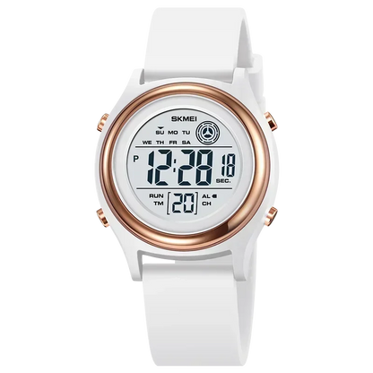 SKMEI 2094 Waterproof Shockproof Digital Sport Watch (Women’s Luxury Countdown Stopwatch)