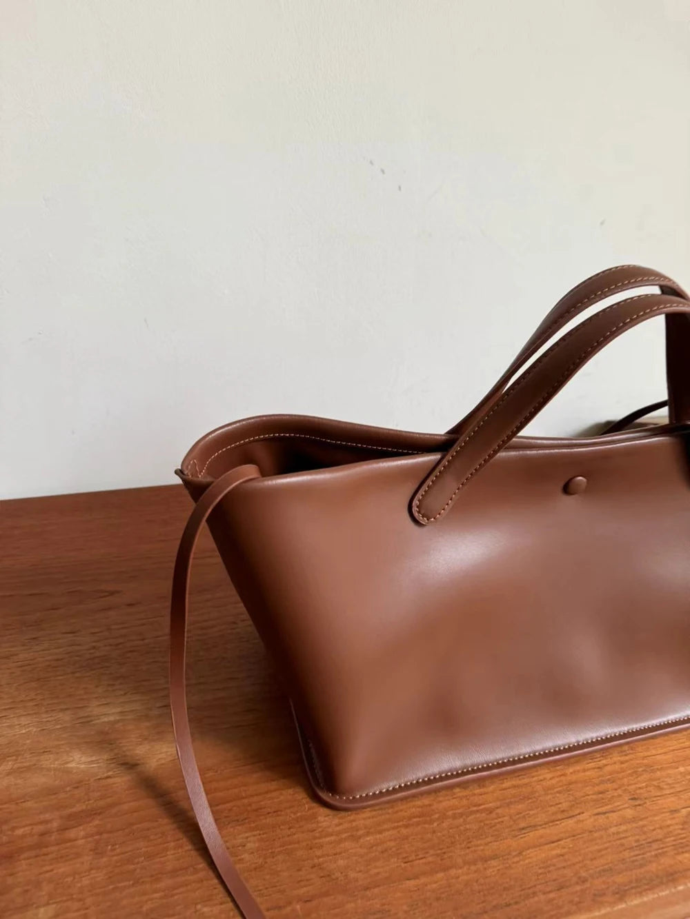 Bolso Tote de Lona y Piel para Mujer – Versátil Bandolera Cruzada y de Hombro, Bolso de Mano Casual y Chic para el Día a Día con un Elegante Diseño de Cartera de Mano para el Trabajo, Viajes y Moda Cotidiana
