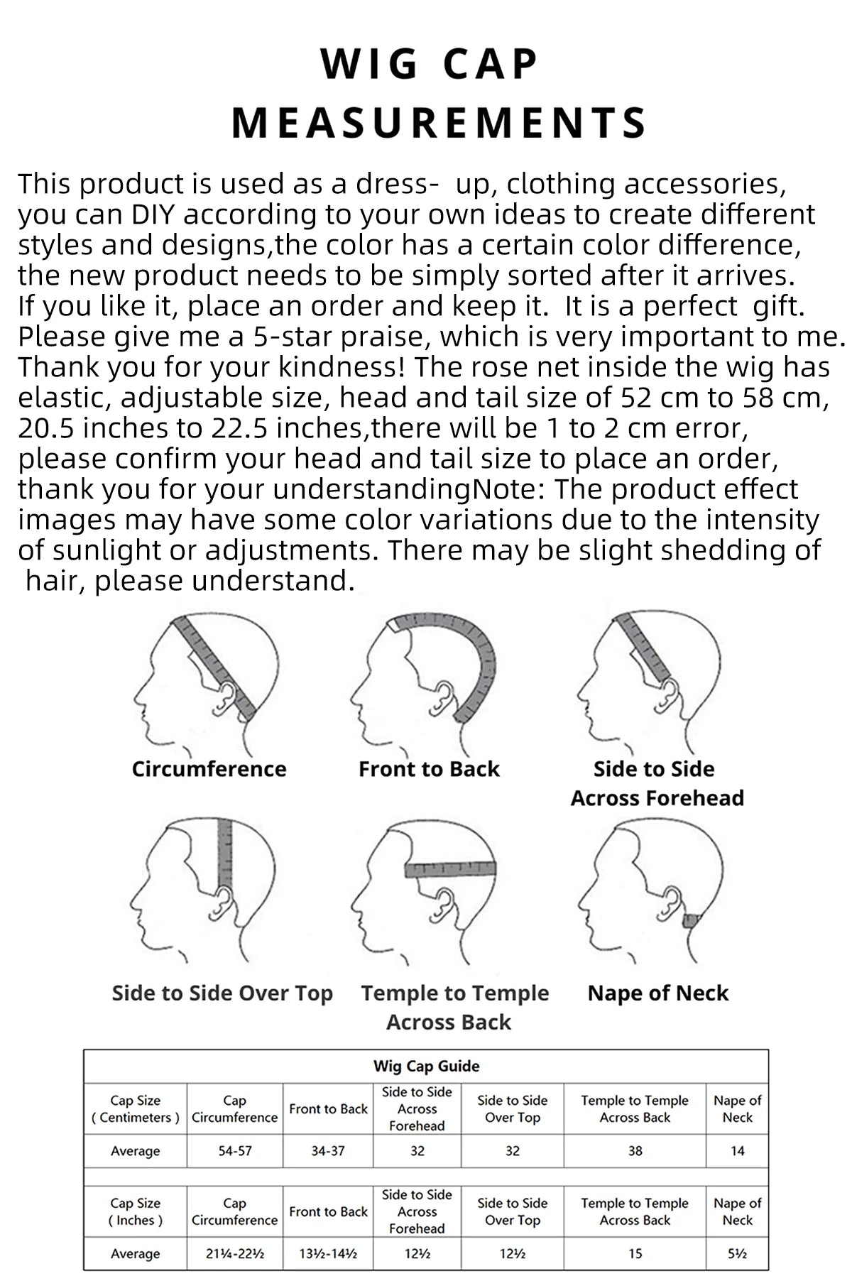 Cosplay Wig – Black Pear Blossom Style Inspired by Qiao Ling (Synthetic Fiber Anime Character Wig)