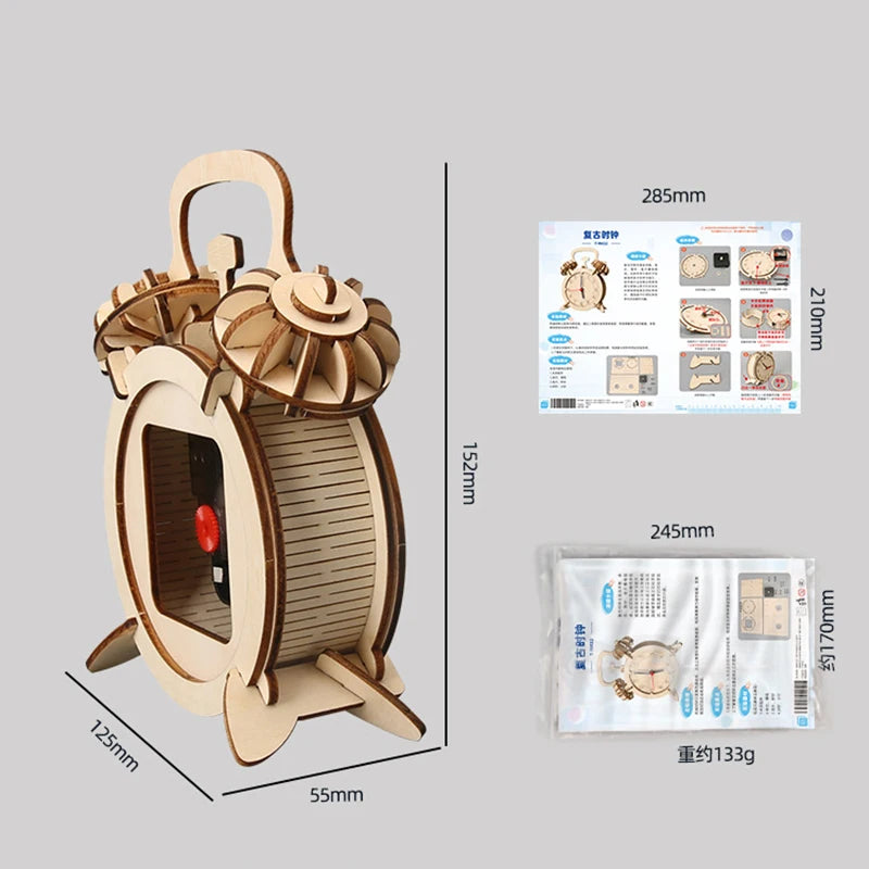 Kit d'expériences scientifiques à faire soi-même pour enfants – Jouet éducatif STEM, ensemble d'apprentissage scientifique pratique, projet artisanal d'assemblage technologique pour étudiants, cadeau d'apprentissage créatif