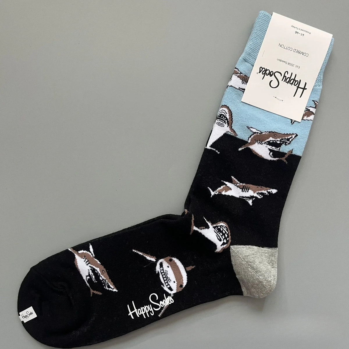 Men’s Classic Crew Socks – Cotton Everyday Socks, Sizes 7–11 UK (41–46 EU)