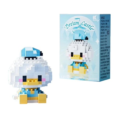 Disney Stitch & LinaBell Building Blocks Set – Cartoon Character Figures, DIY Assembly Bricks & Creative Construction Toy Gift for Kids