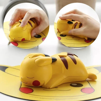 Pokémon Pikachu Wireless Bluetooth Mouse – Kawaii Computer Peripheral Gift for Kids & Anime Fans