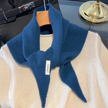 100% Wool Winter Scarf for Women Long Warm Cashmere Feel Shawl Wrap Solid Pashmina Hijab Head Scarf