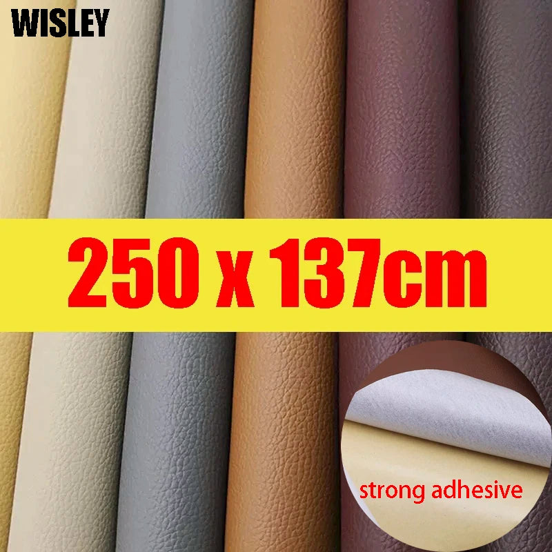 Leather Repair Tape PU Leather Patch Self-Adhesive for Sofa Couch Car Seat Bed Head Furniture Renovation Repair Home Decoration