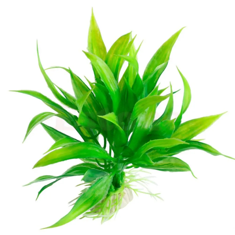 15cm Artificial Aquarium Plants – Realistic Aquatic Water Weed & Fish Tank Grass Decorations for Underwater Landscaping and Aquascaping