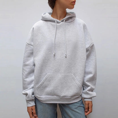 Women’s Y2K Wings Beaded Sequin Hoodie 2026 – Oversized Fleece-Lined Casual Pullover Sweatshirt, Fashion Streetwear Top