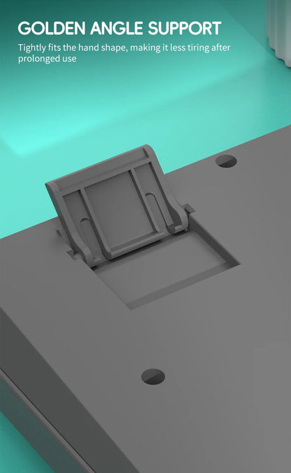 Combinación de teclado y ratón inalámbricos para juegos Shipadoo - Teclado y ratón recargables de 2.4GHz para PC, portátil y oficina