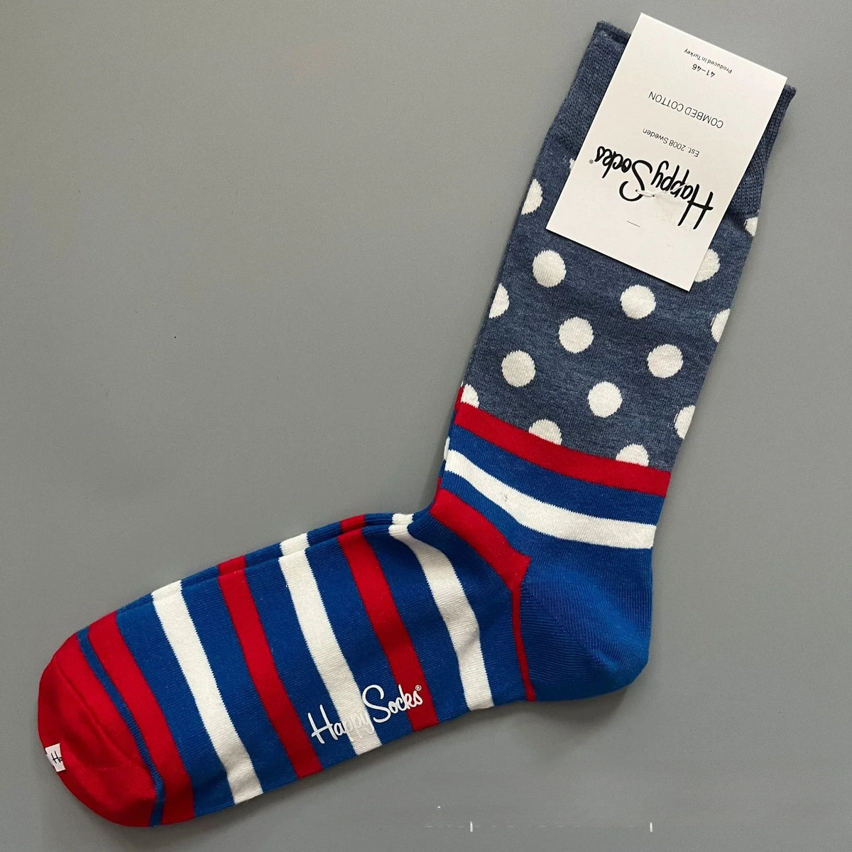 Men’s Classic Crew Socks – Cotton Everyday Socks, Sizes 7–11 UK (41–46 EU)