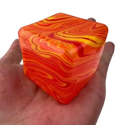 Needoh Soft Glutinous Sensory Stress-Relief Toy Cube – Gel Filled Stretchable Soft Ice Cube, Slow Rebound Fidget Toy (Blind Box Style)
