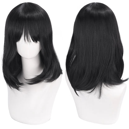 Cosplay Wig – Black Pear Blossom Style Inspired by Qiao Ling (Synthetic Fiber Anime Character Wig)