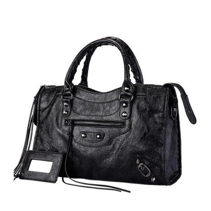 Bolso de Hombro de Motociclista Urbano para Mujer – Bolso de Mano Cruzado de Lujo de Diseñador, Bolso de Gran Capacidad de Moda Otoño Invierno 2025 para el Viaje Diario, Viajes y Estilo Casual
