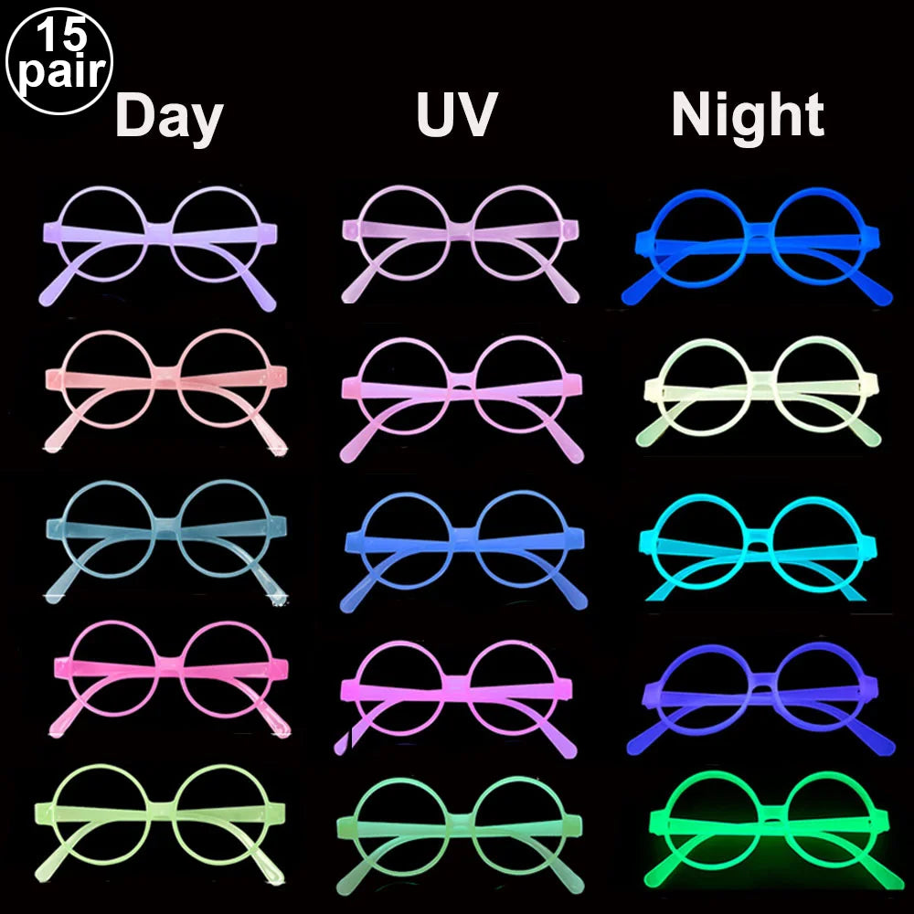 Neon UV Reactive Party Hats – Fluorescent Formal Hats for Glow Parties, Festivals & Events