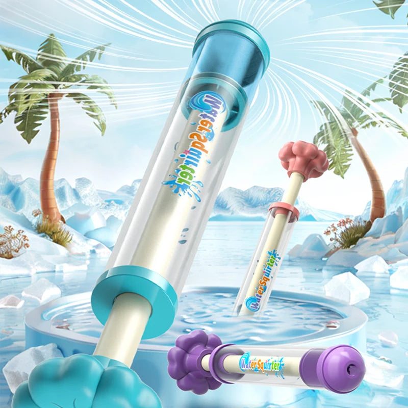 Pistolet à eau lance-feux d'artifice – Jouet aquatique à gâchette pour enfants, fêtes à la piscine, jeux de pelouse et jeux d'eau estivaux