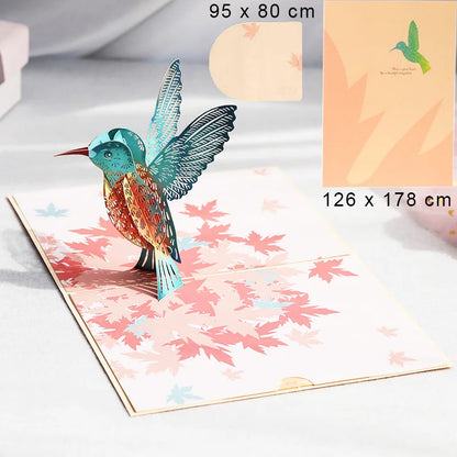 3D Pop-Up Greeting Card – Happy Birthday, Mother’s Day, Father’s Day, Love Mom Dad, Rose Flower, Easter & Thank You Gift