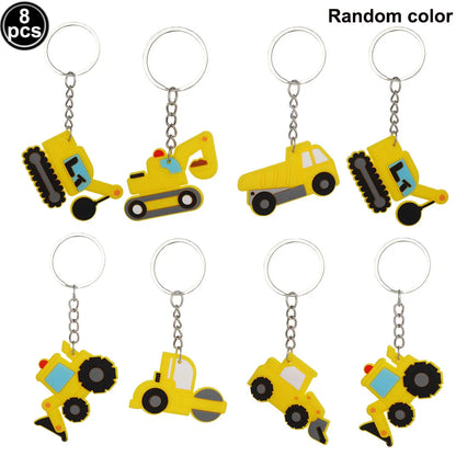 Construction Truck Slap Bracelets – Kids' Engineering-Themed Wristbands for Construction-Themed Birthday Parties, Party Favors & Goodie Bag Fillers