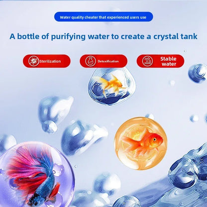 200ml/500ml Methylene Blue Aquarium Treatment – Concentrated Water Solution for Fish Tank Care, Fungus & White Spot Support, Tail Rot Treatment
