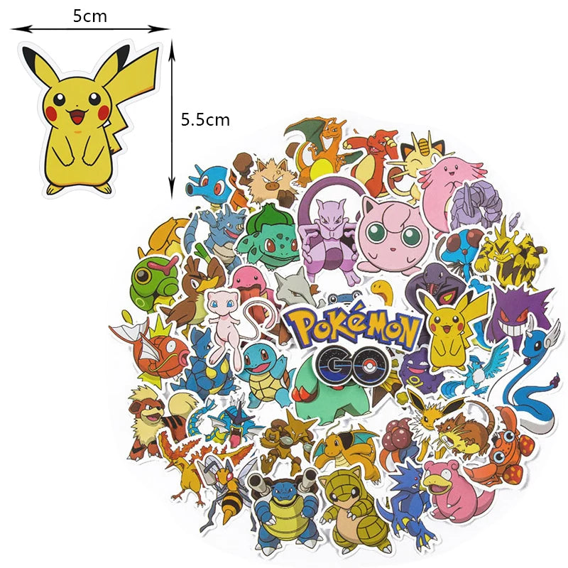 Pokémon Birthday Party Decorations – Lightning Pikachu Balloon Set with Disposable Tableware, Banner, Backdrop & Plates for Kids Events