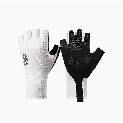 Guantes de Ciclismo Transpirables de Medio Dedo de Verano – Guantes Ultraligeros para Bicicleta de Carretera con Almohadillas Antideslizantes de Silicona para Ciclismo, MTB y Deportes al Aire Libre