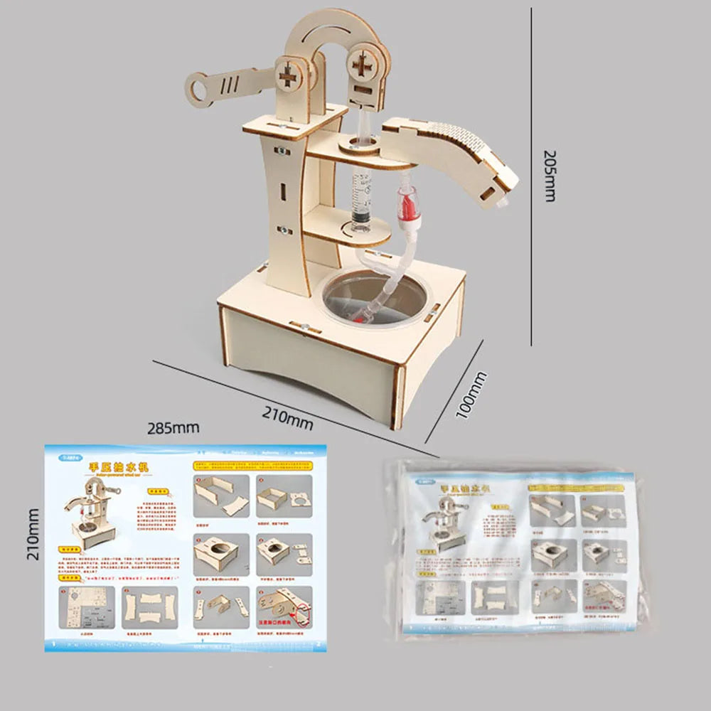 Kit d'expériences scientifiques à faire soi-même pour enfants – Jouet éducatif STEM, ensemble d'apprentissage scientifique pratique, projet artisanal d'assemblage technologique pour étudiants, cadeau d'apprentissage créatif