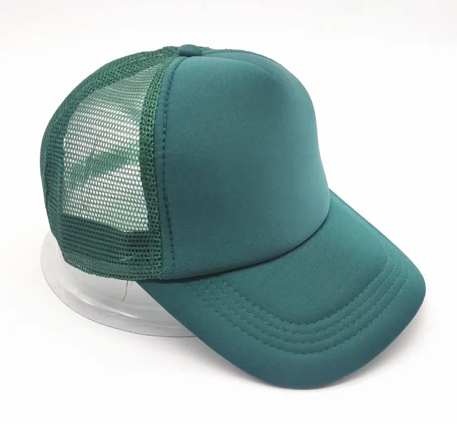 Gorra Trucker de Malla de 5 Paneles con Logotipo Personalizado – Gorra de Béisbol Ajustable para Hombres y Mujeres, Equipos Deportivos y Uso al Aire Libre en Verano