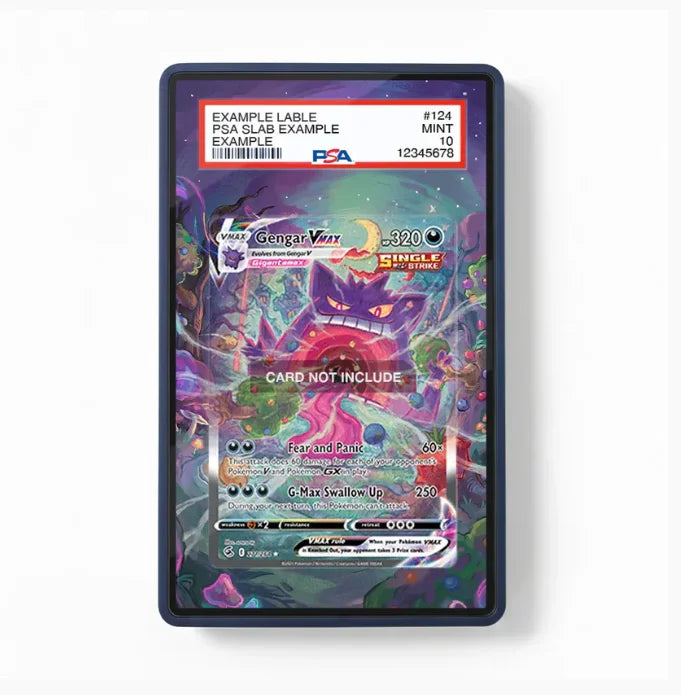 Acrylic Extended Artwork Ptcg Collection Evaluation Level Diy Card Display Case for Gengar Vmax Card Display Case Ornament Gifts
