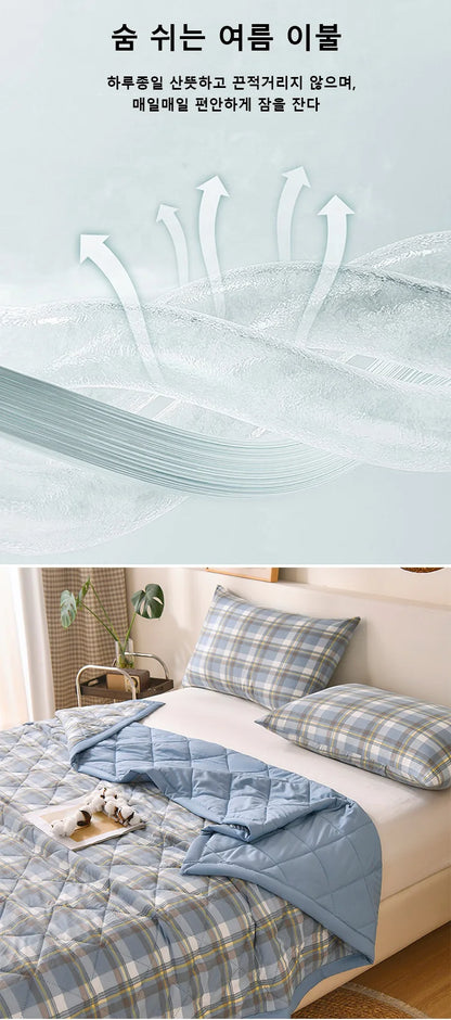 Edredón Ligero de Verano – Suave Manta Acolchada para Todas las Estaciones para Ropa de Cama Transpirable