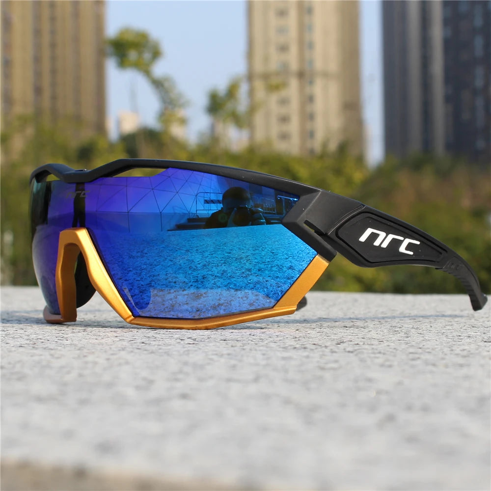NRC X2 Pride Cycling Glasses – Men's & Women's MTB Sports Sunglasses for Mountain Biking, Bicycle Riding & Outdoor Activities