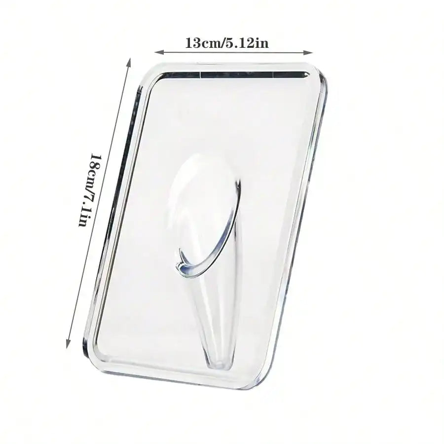 Modern Clear Acrylic Frame Flower Vase – Decorative Floral Display for Home, Desk & Bookshelf Décor