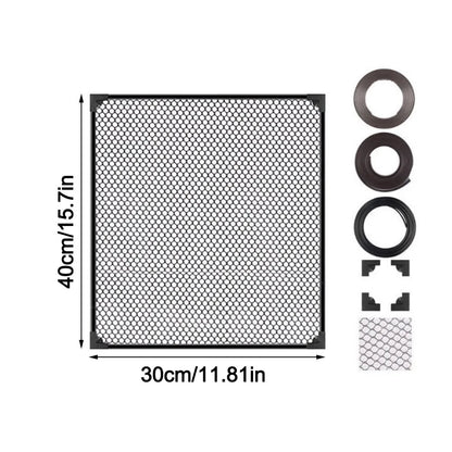 Magnetic Fish Tank Lid Cover – Sturdy DIY Mesh Aquarium Cover with Easy Installation for Fish & Turtle Tanks, Protective Net Lid