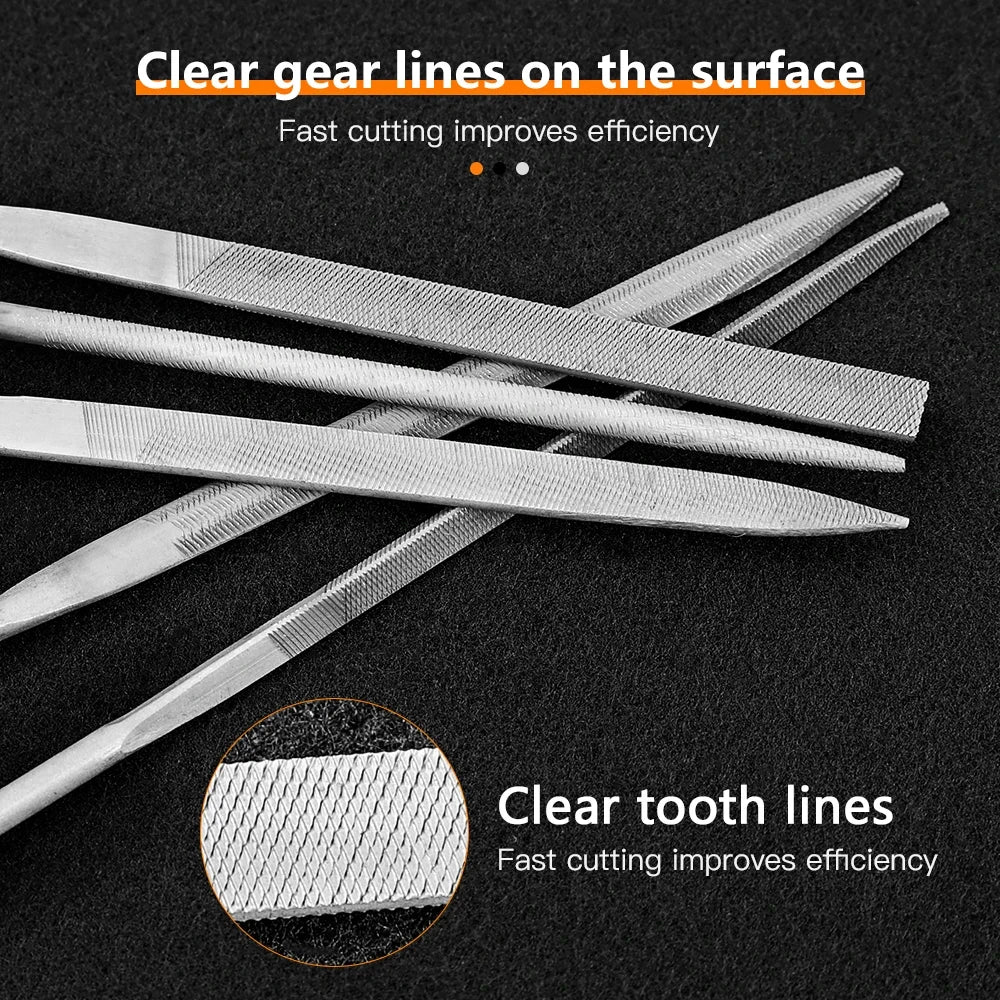 10-Piece Diamond Needle File Set – Precision Hand Tools for Ceramic, Glass, Gemstone & DIY Crafts