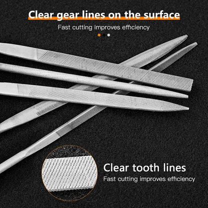 10-Piece Diamond Needle File Set – Precision Hand Tools for Ceramic, Glass, Gemstone & DIY Crafts