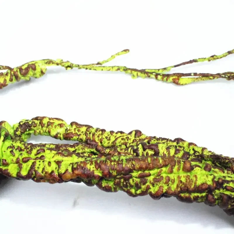 Bendable Reptile Jungle Vines – Flexible Foam Rattan Fake Branches for Lizard & Chameleon Terrariums, Rainforest Habitat Landscaping Decor