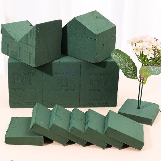 1–6 Bloques de espuma floral – Esponja Oasis para arreglos florales frescos y artificiales, bodas y manualidades DIY