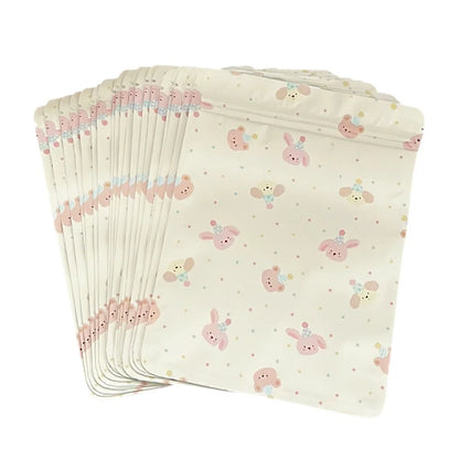 20PCS Cute Bear Self-Sealing Gift Bags for Candy, Cookies, Treats & Holiday Gift Packaging