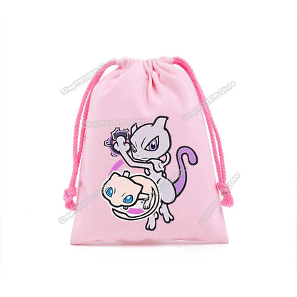Pokémon Drawstring Storage Bags – Pikachu, Squirtle, Charmander & Charizard Party Gift Pouch