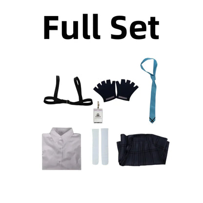 Blue Archive Takanashi Hoshino Cosplay Costume – Full Set with Wig | Anime Game Role Play Outfit